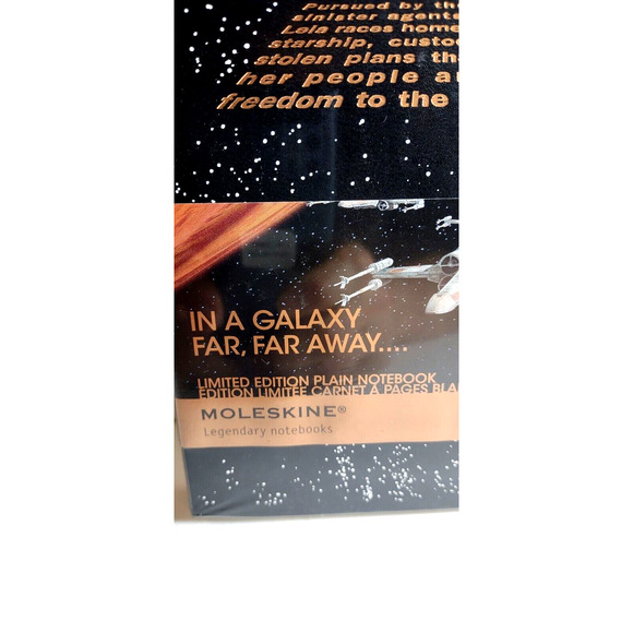 Star Wars Limited Edition Moleskine Notebooks - GeekAlerts MOLESKINE Star Wars Limited Edition Large Plain Notebook NEW Still Sealed 2011